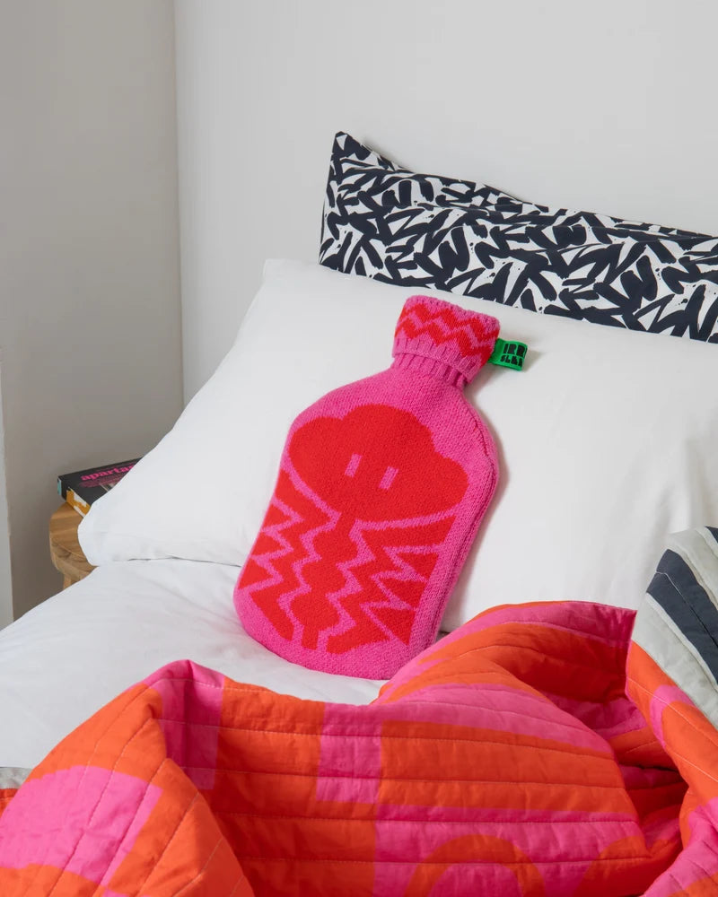 Irregular hot water bottle