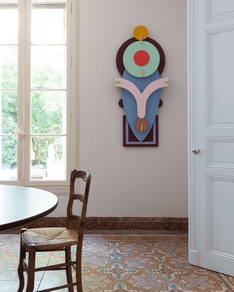 Lamu Mask Wall Sculpture by Atelier Toit