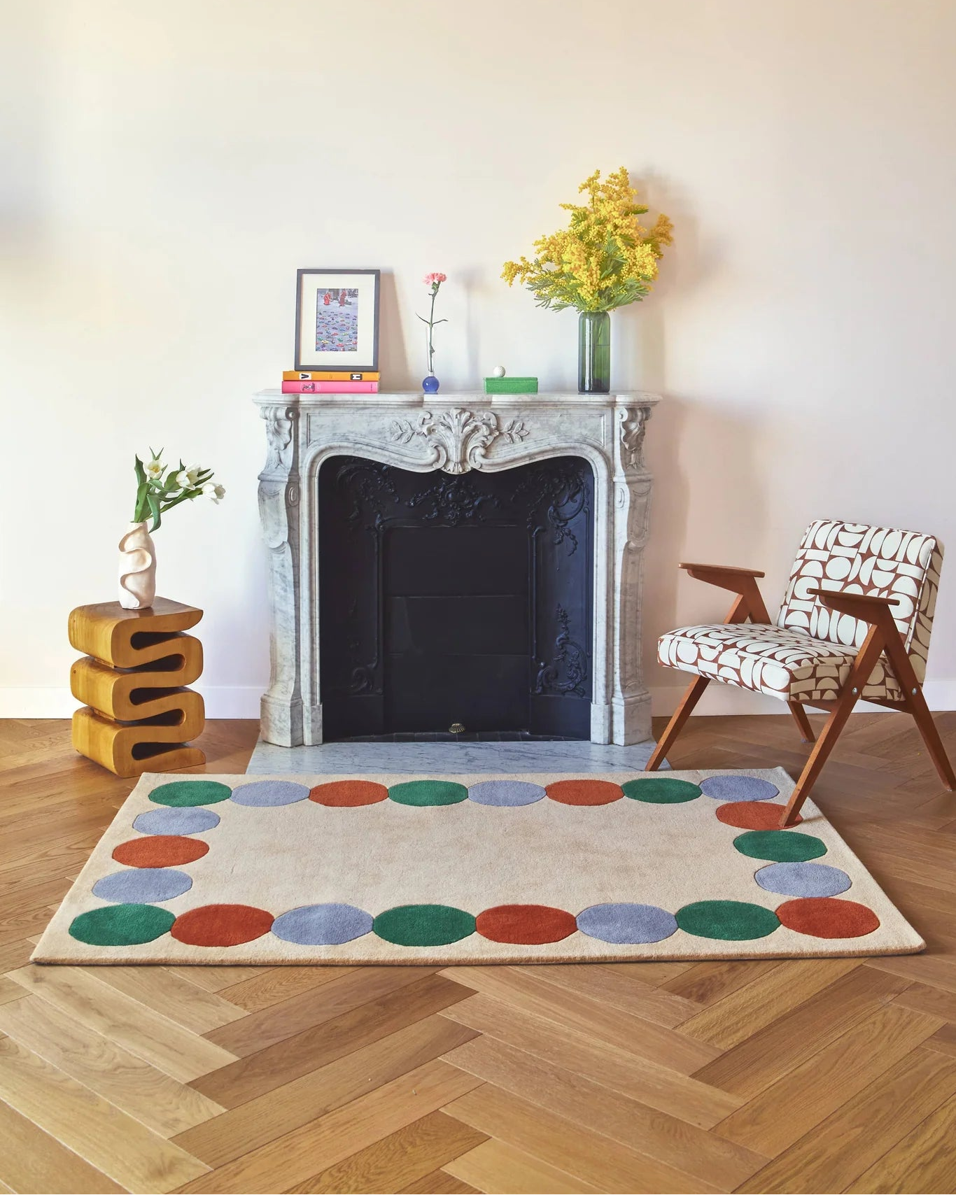 Dots & Marbles rugs by Color Therapis