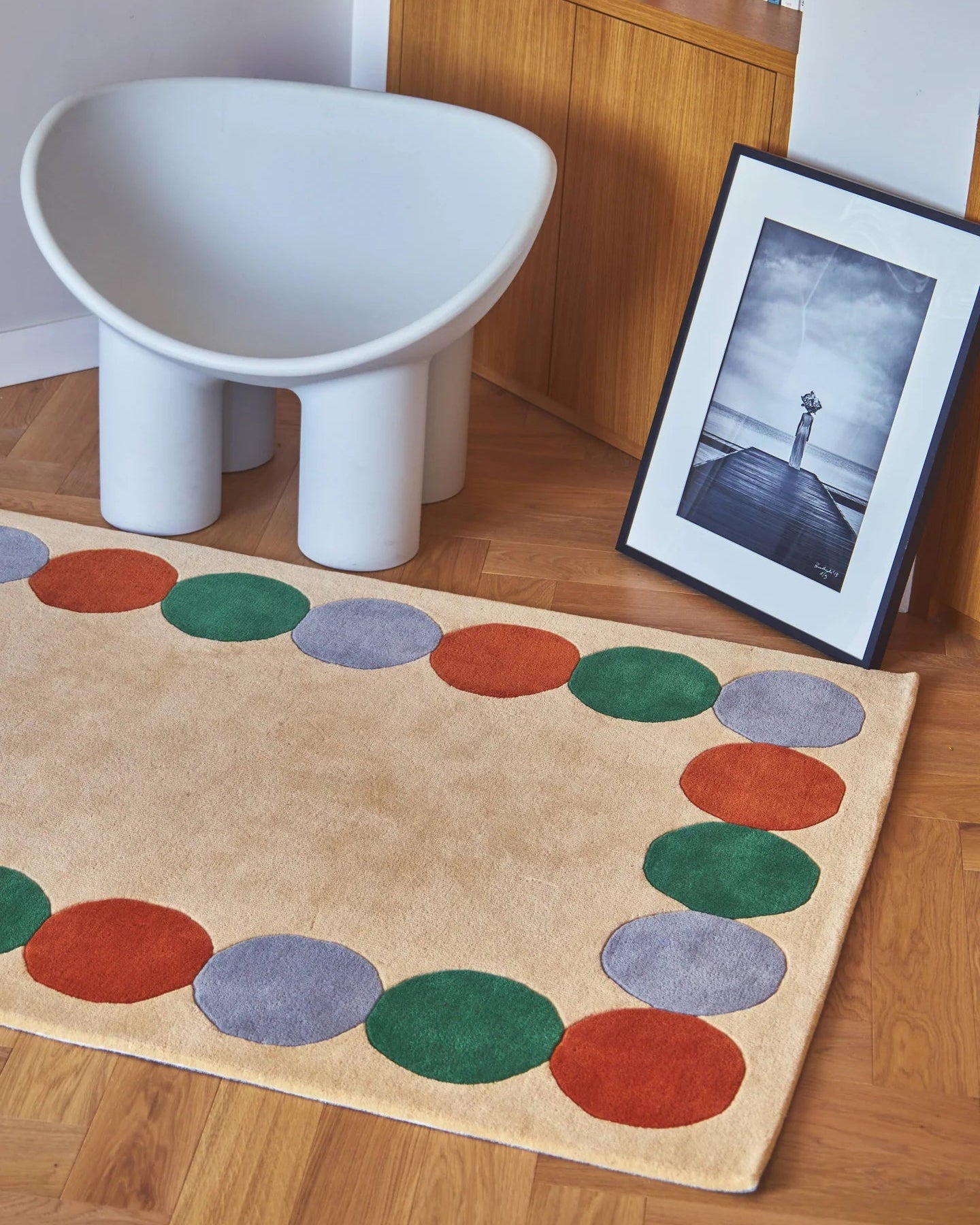 Dots & Marbles rugs by Color Therapis