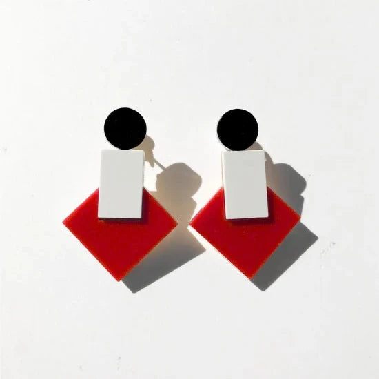 Flora’s Geometric Earrings by Matter Matters