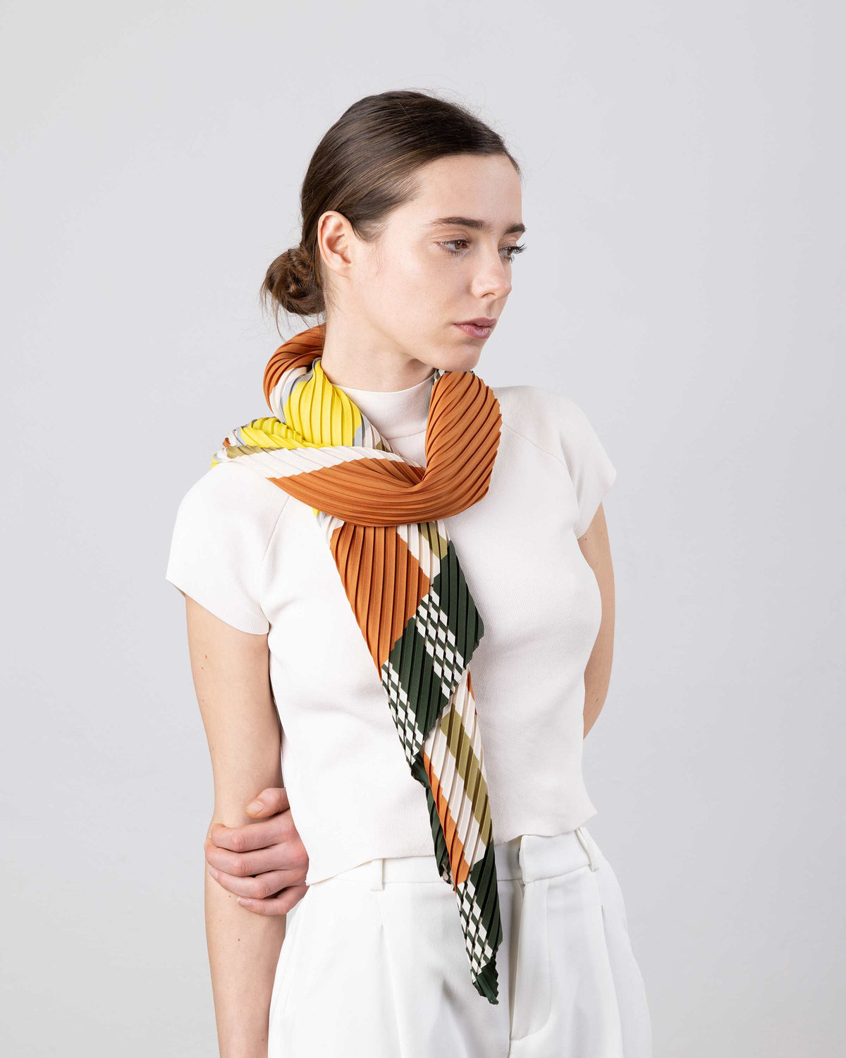 Pleated Scarves by Multitudes