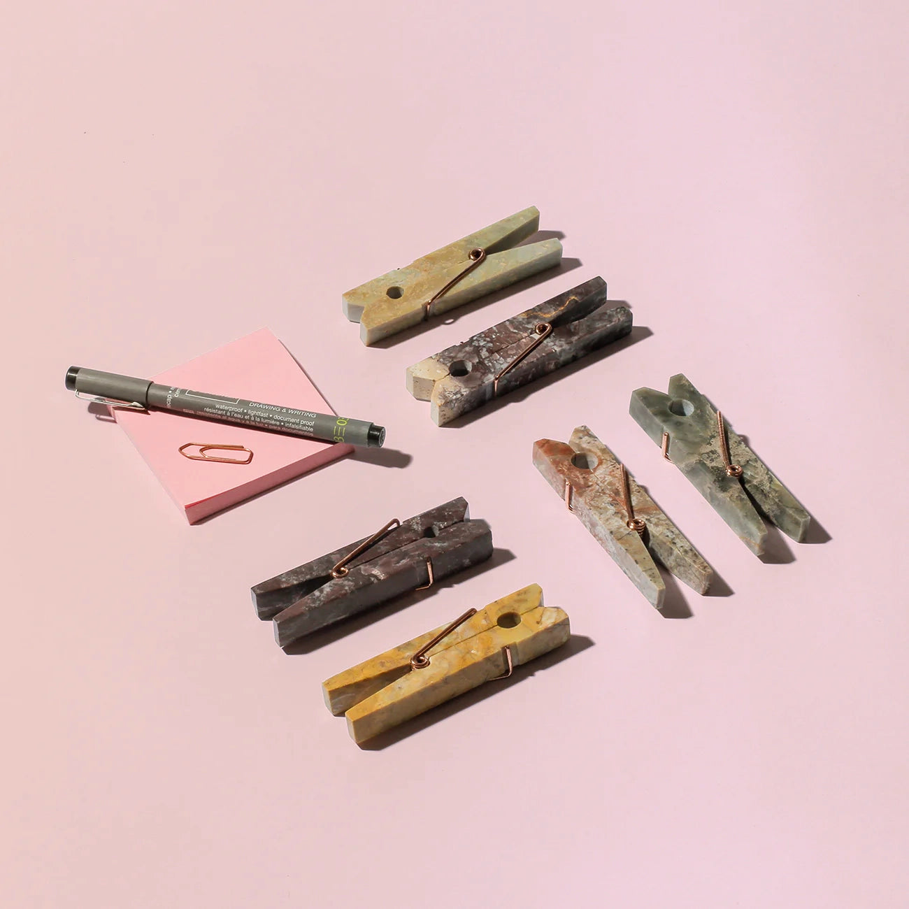 Laundry Clips gemstones