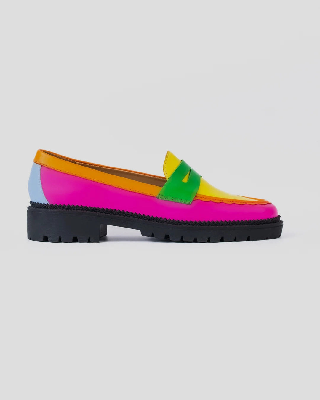 Kusama loafers