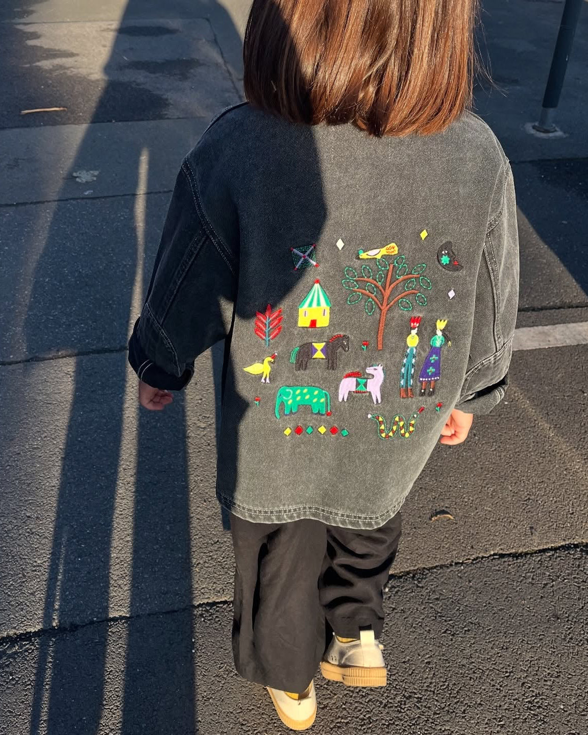 Alegria Grey Jacket by Julie Daleyden - Big Crush