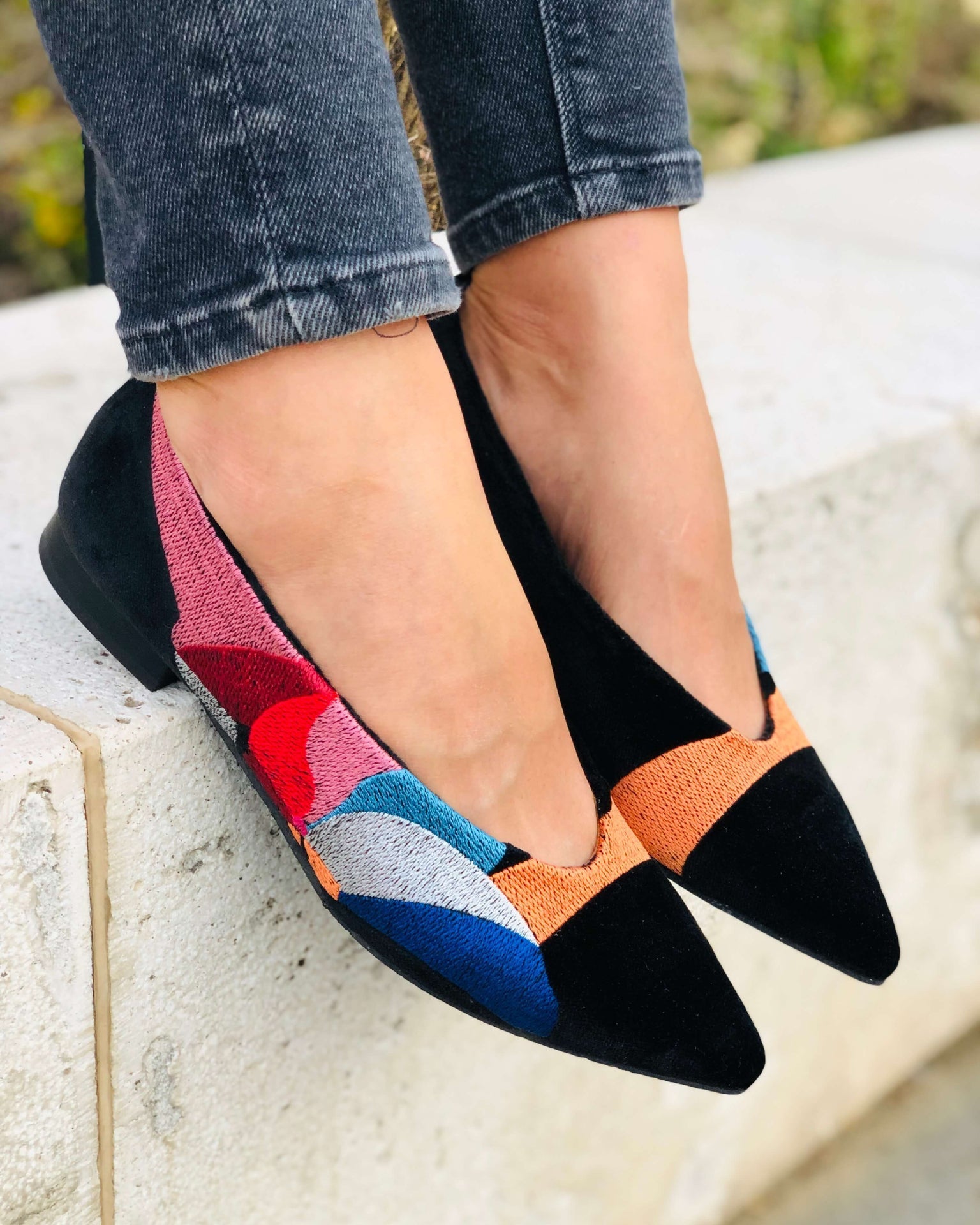 Paulina Ballerina Shoes by Cristina Esandi - Momoc Shoes