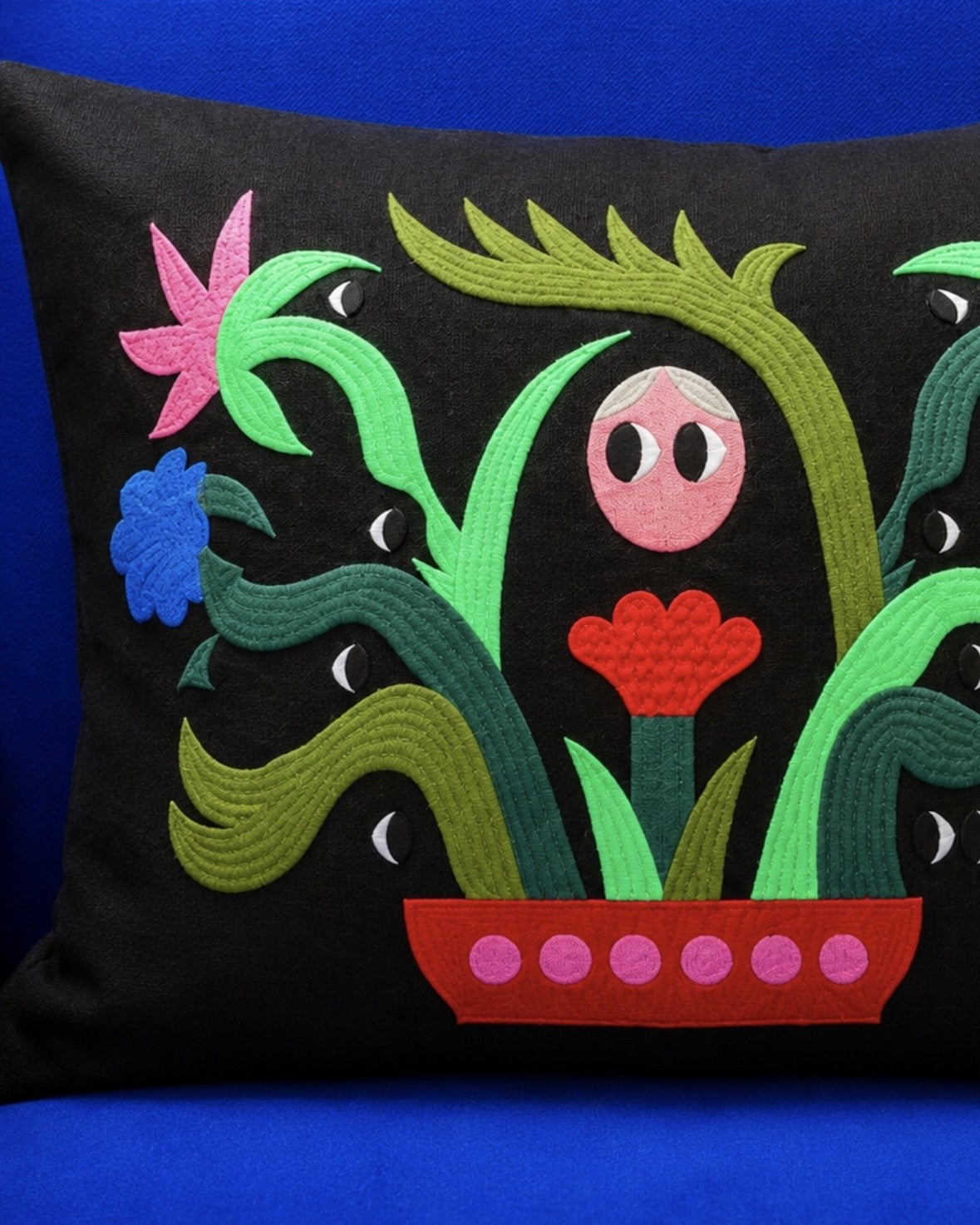 Yiayia Embroidered Pillowcase by Yiayia and Friends