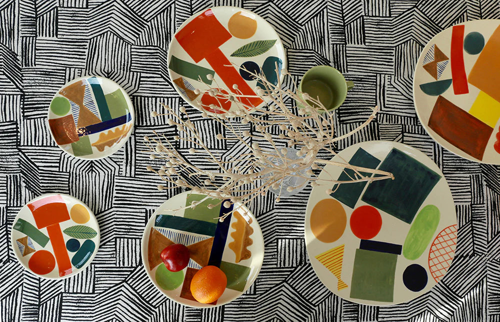 Flora Serving Platters by Donna Wilson