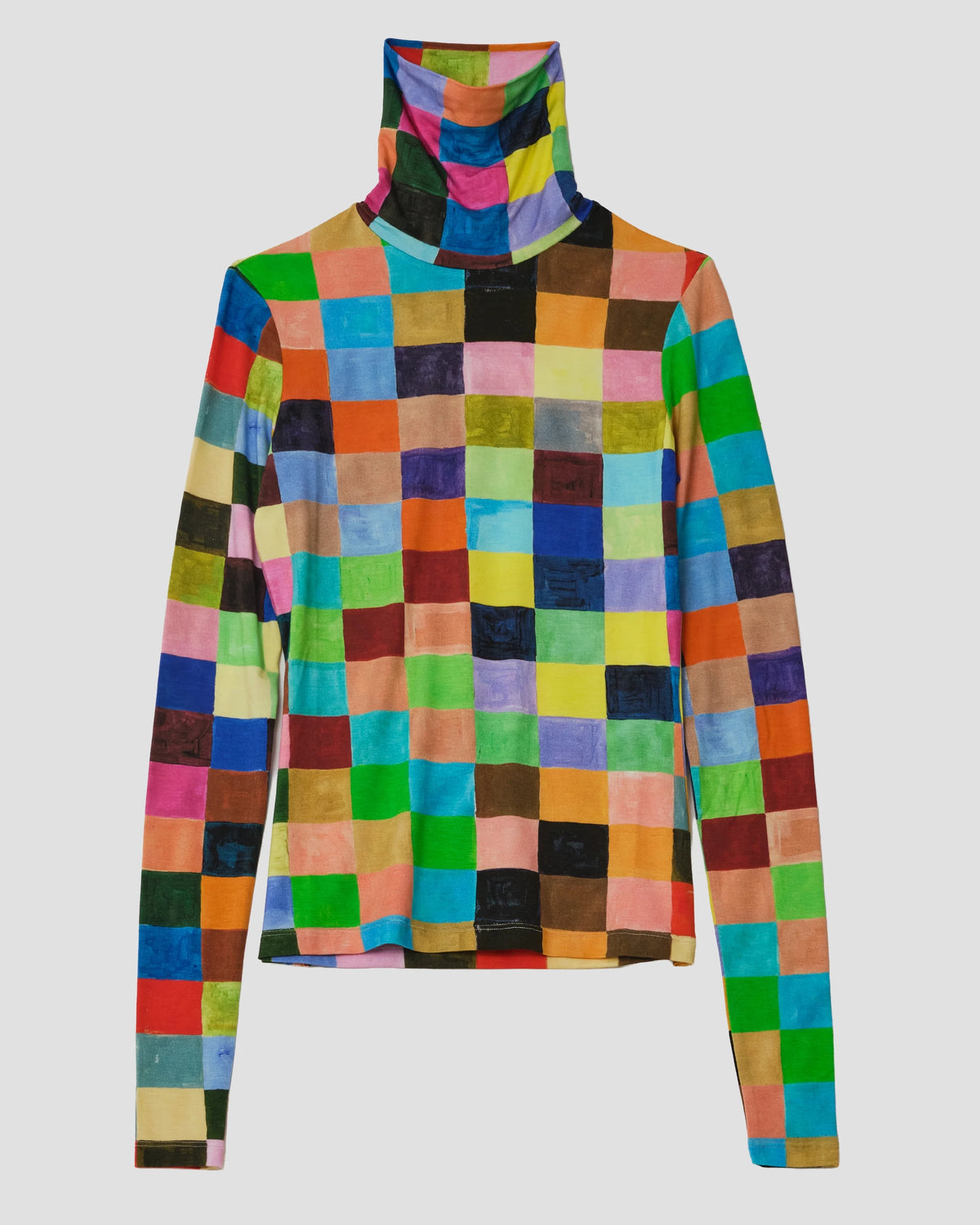Multicolor Checker Garments by Arthur Arbesser