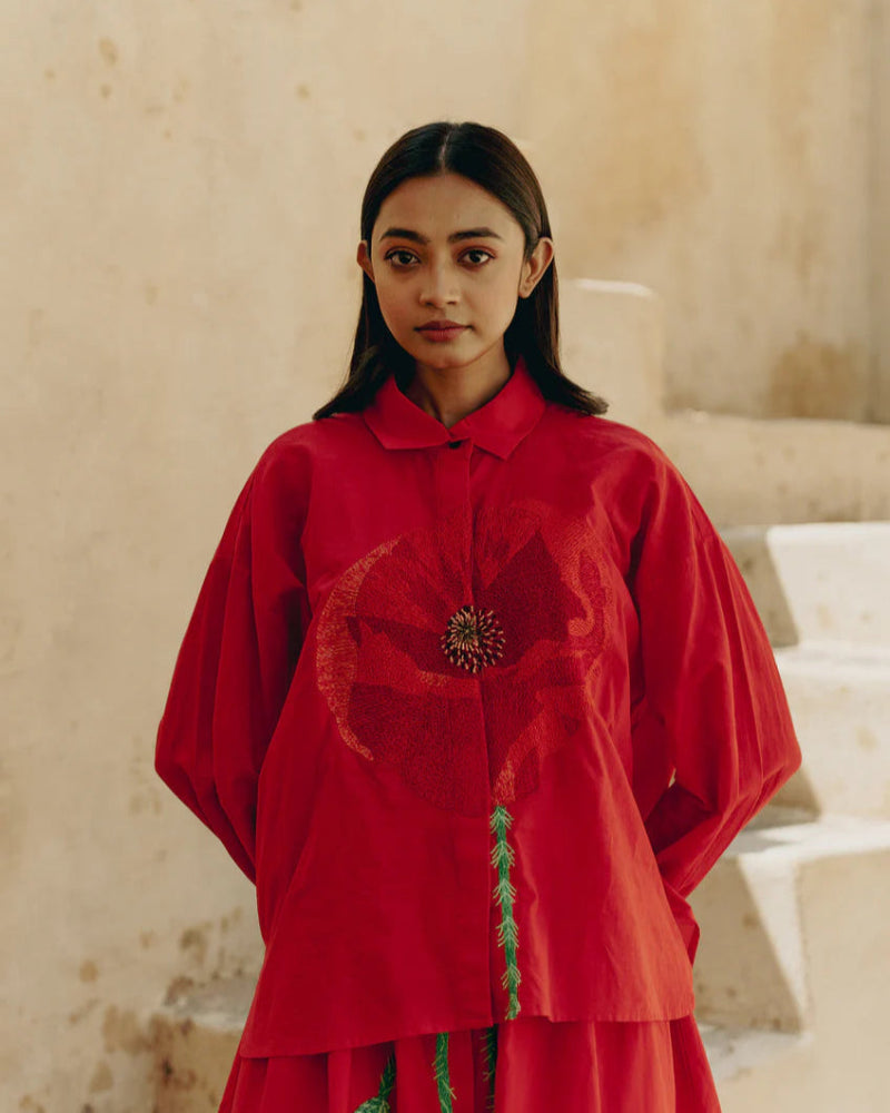 The Poppy Greta shirt
