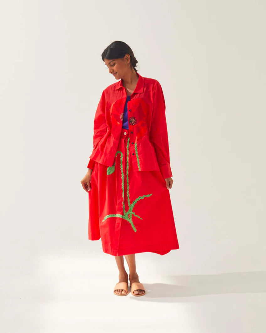 The Poppy Greta shirt
