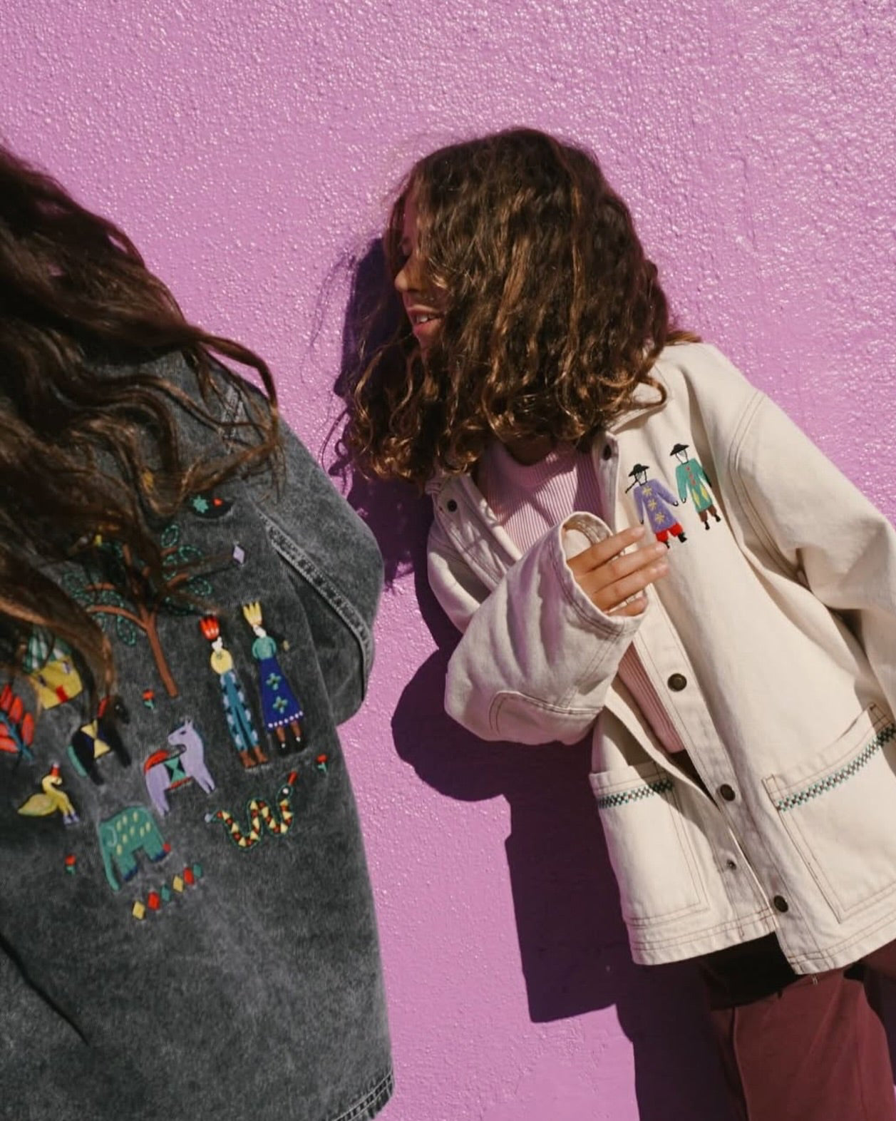 Alegria Grey Jacket by Julie Daleyden - Big Crush