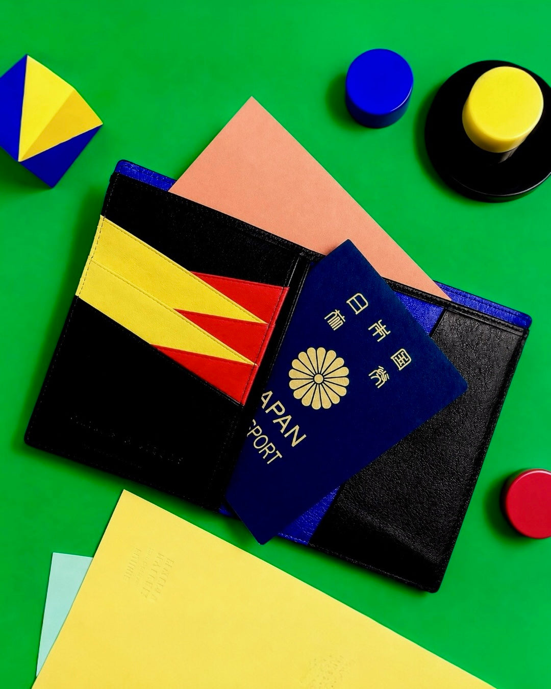 The Bauhaus Passport Wallet by Matter Matters
