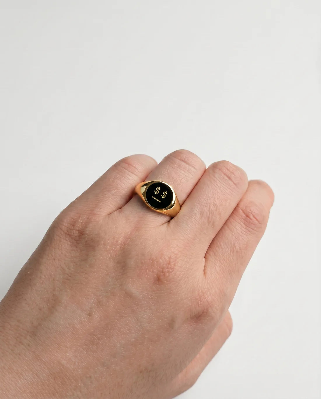 Money Talks Signet Ring by Matter Matters