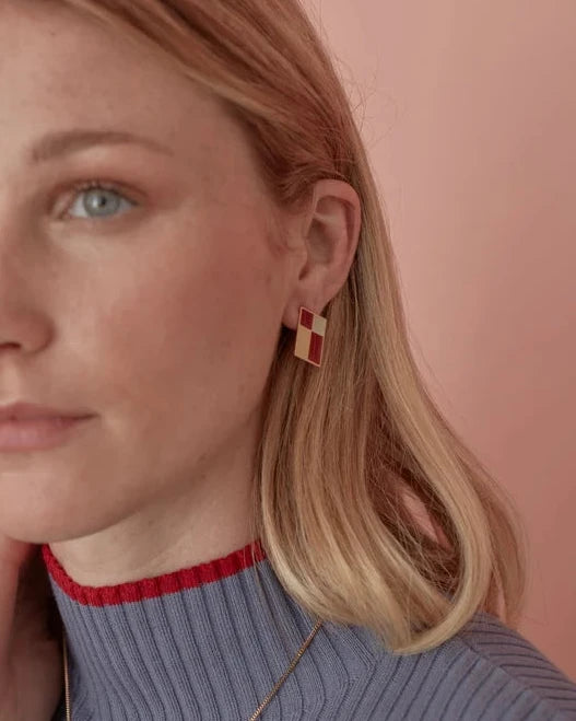 Flora’s Geometric Earrings by Matter Matters