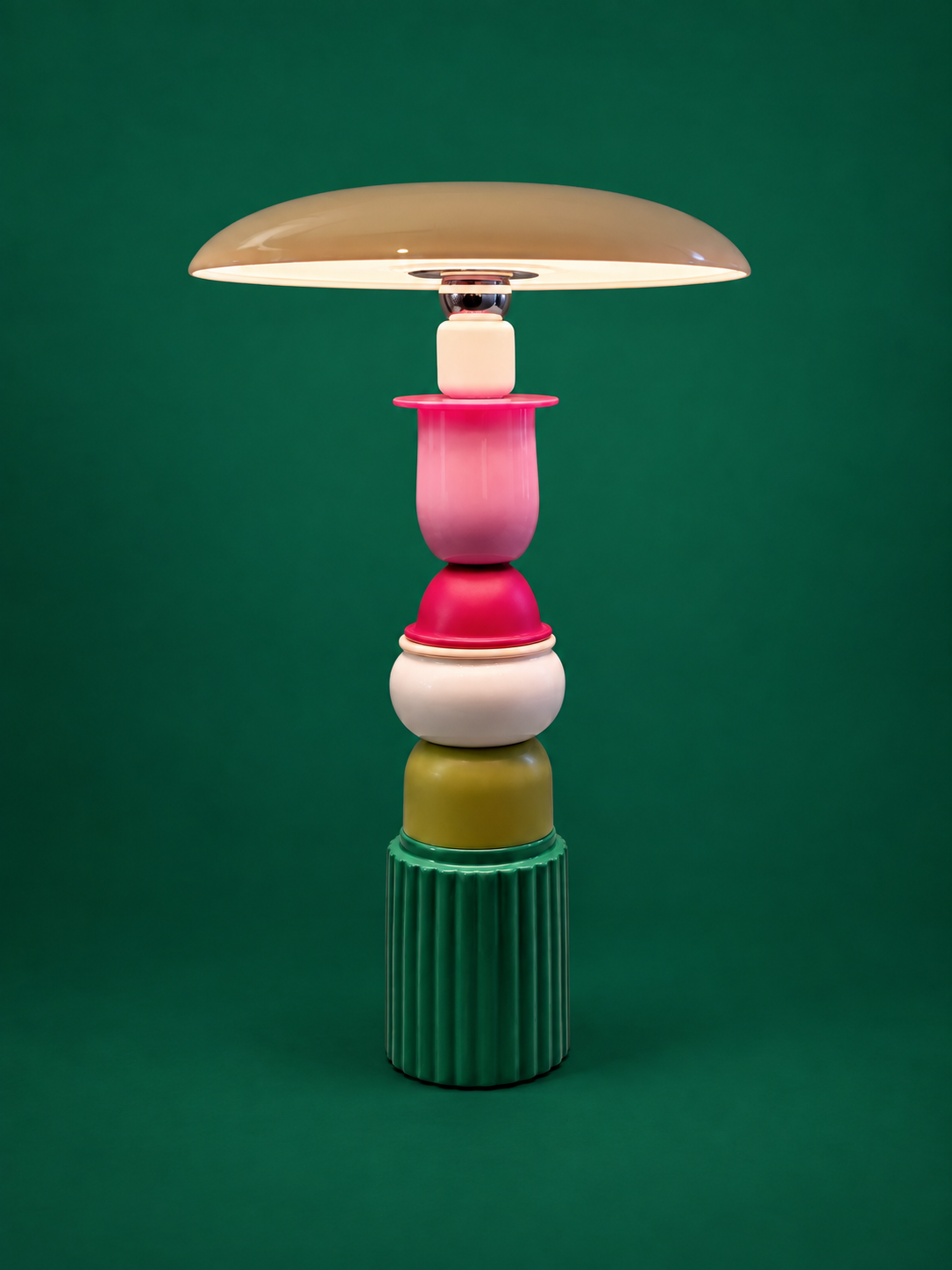 Portable Funghi Lamp by Tilt