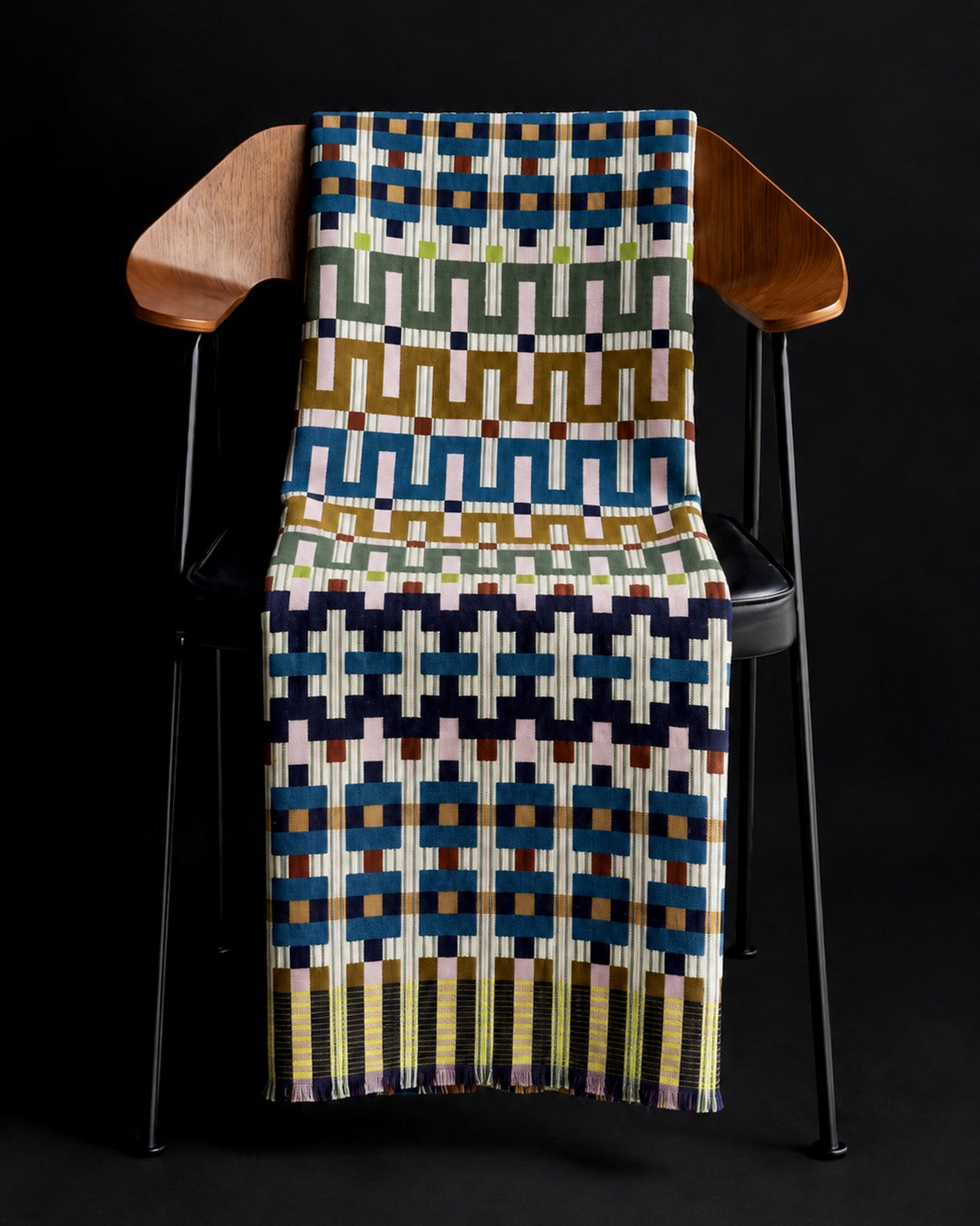 Ackroyd Wool Blanket by Margo Selby