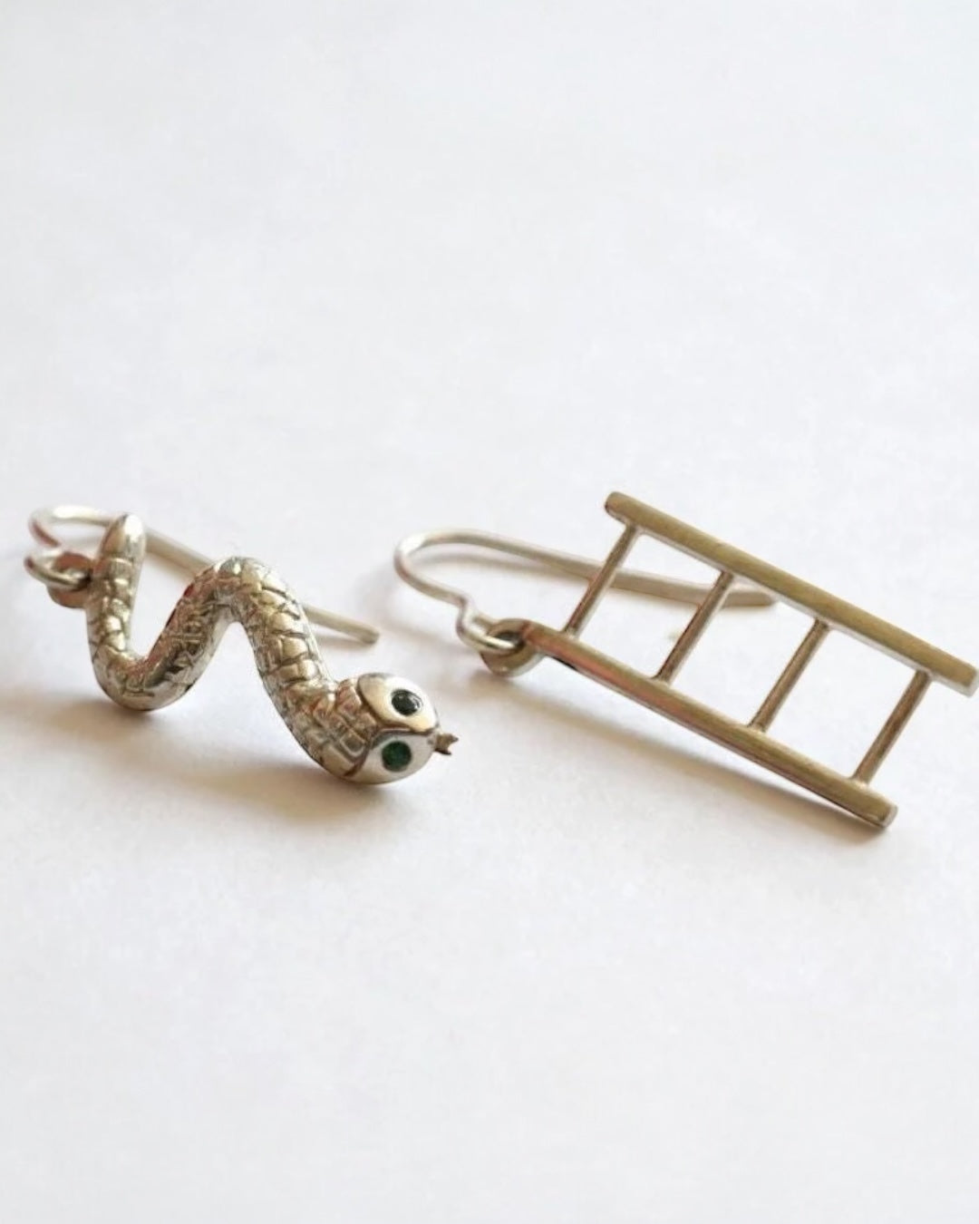 Snake & Ladder Earrings by RockCakes