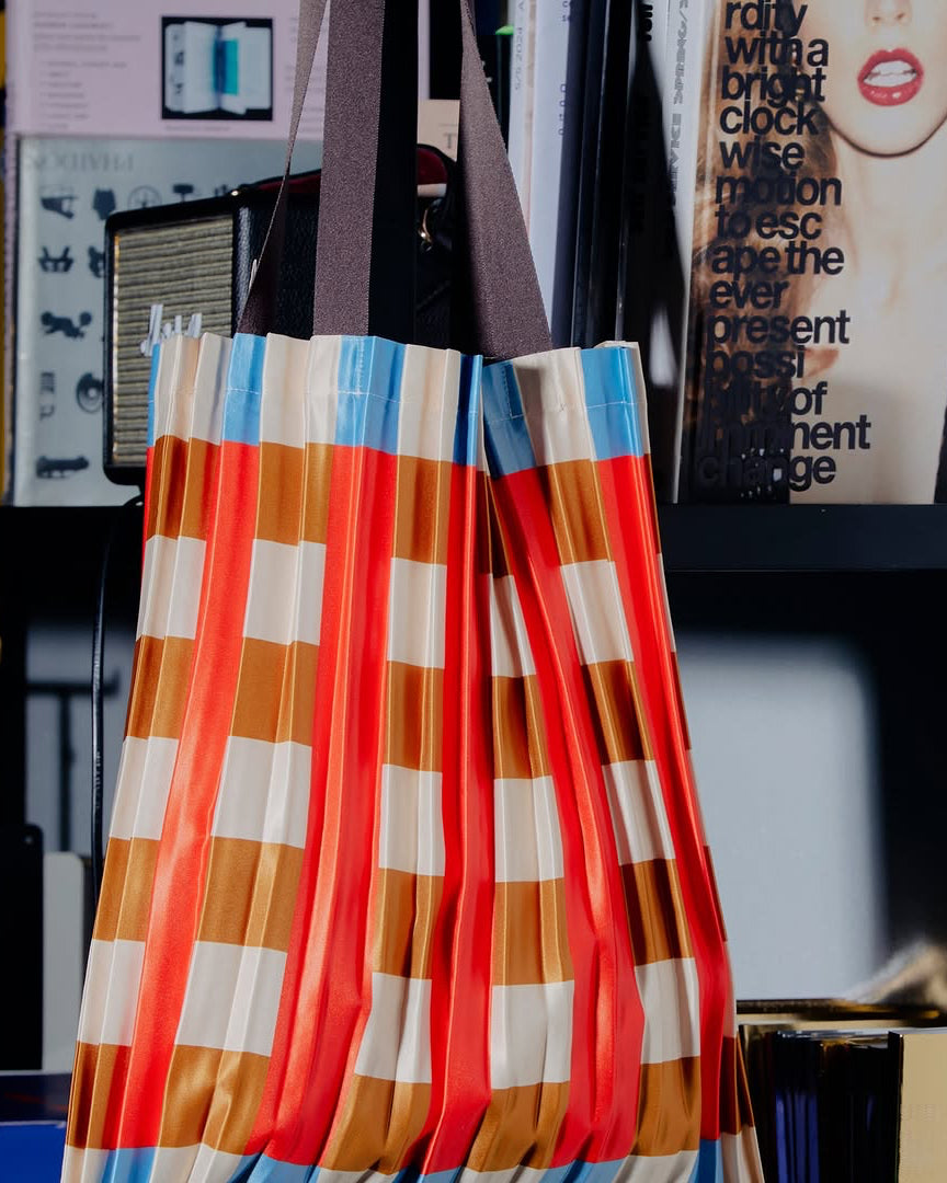 Satin Pleated Bags by Multitudes