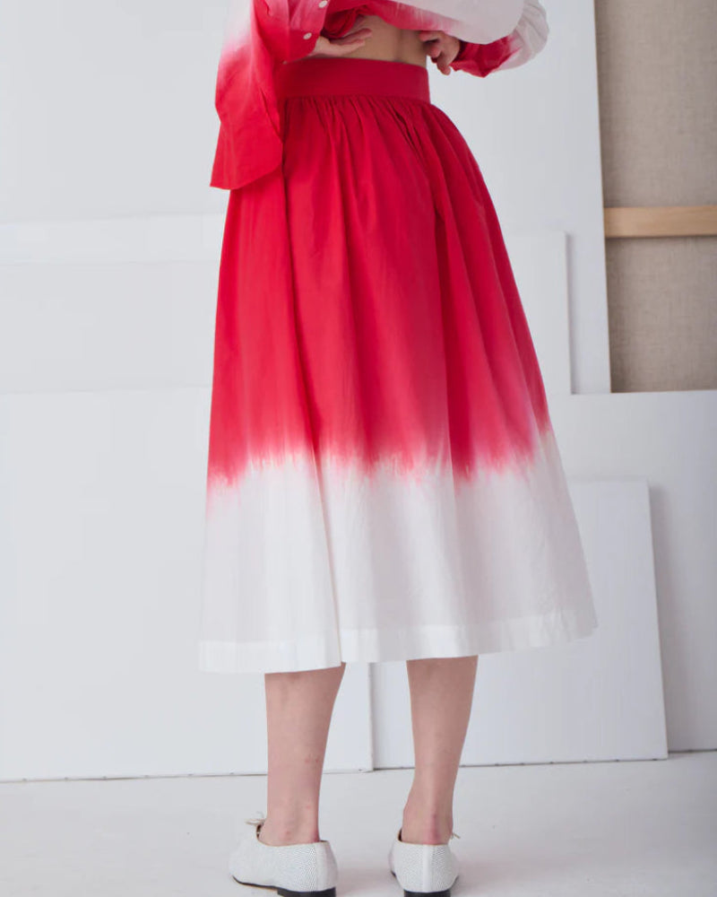 Tie-Dye Greta Shirt & Mona Skirt