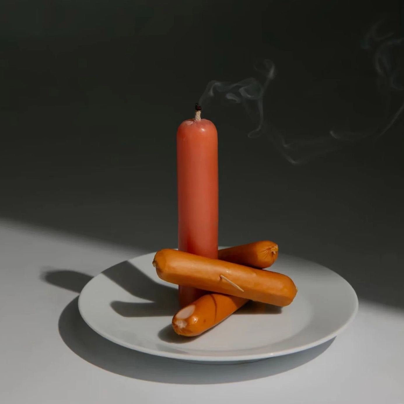 Sausage candle