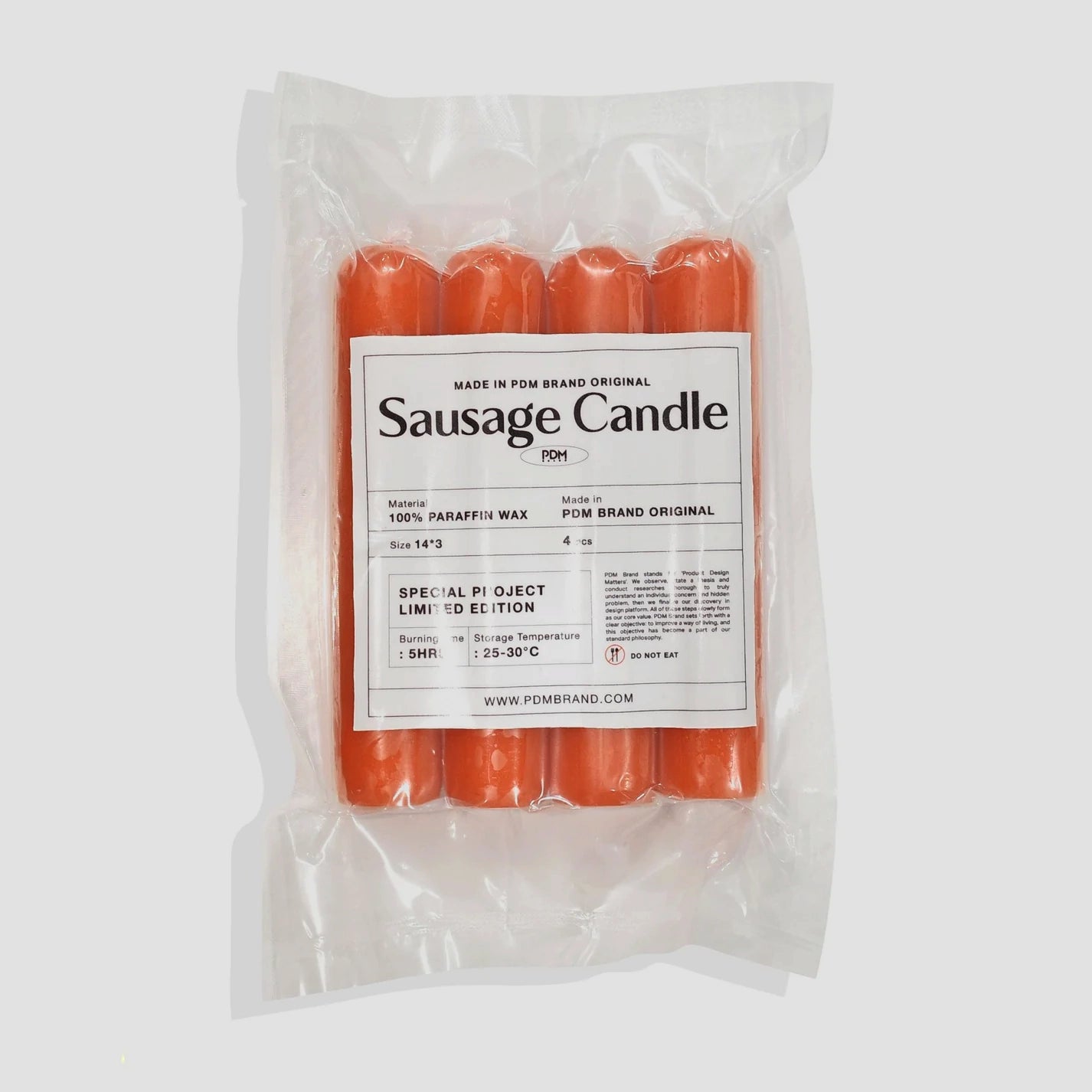 Sausage candle