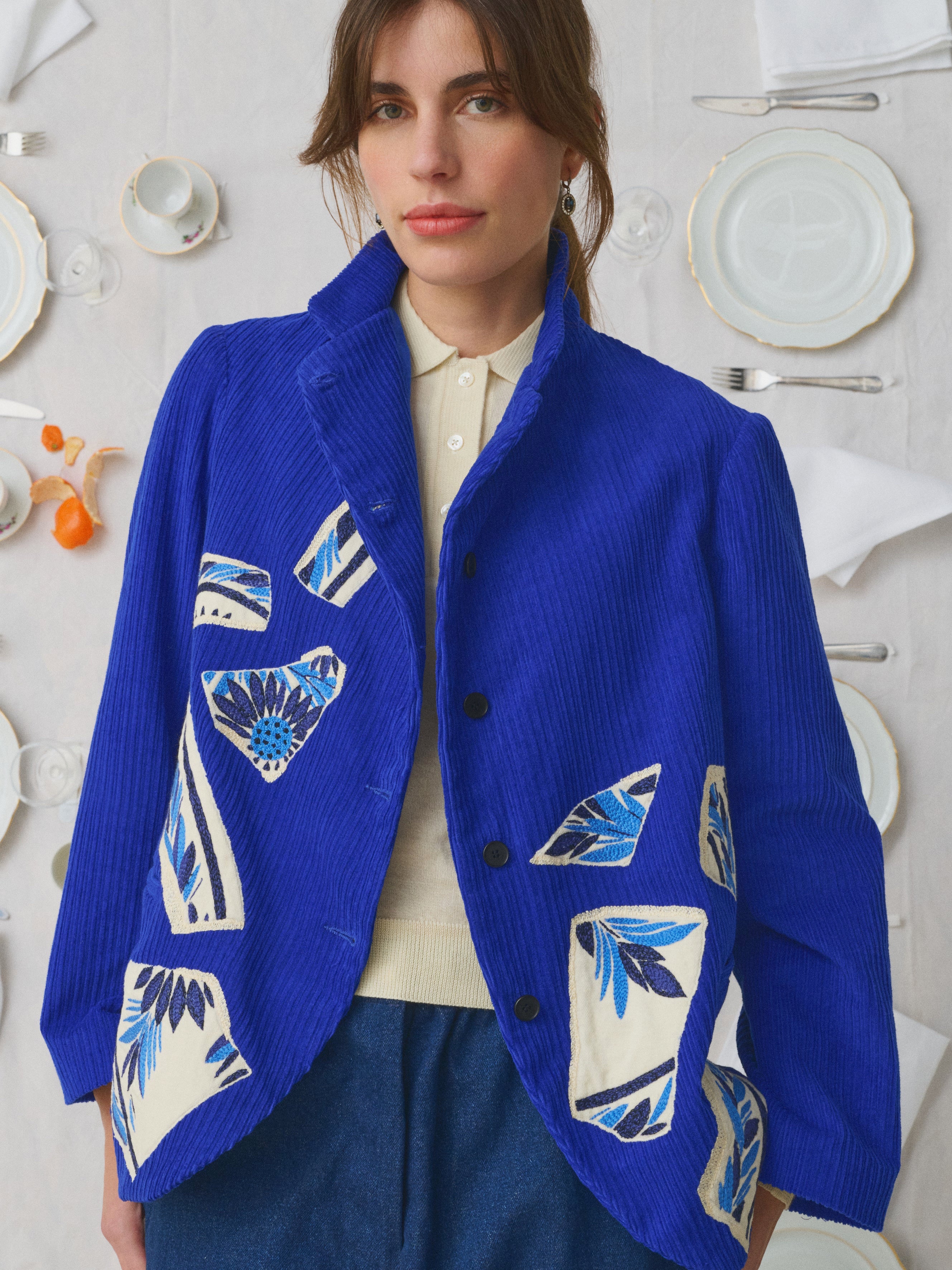Broken Plate Jacket & Shirt by Mii Collection