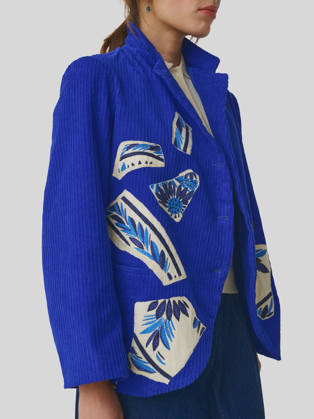 Broken Plate Jacket & Shirt by Mii Collection