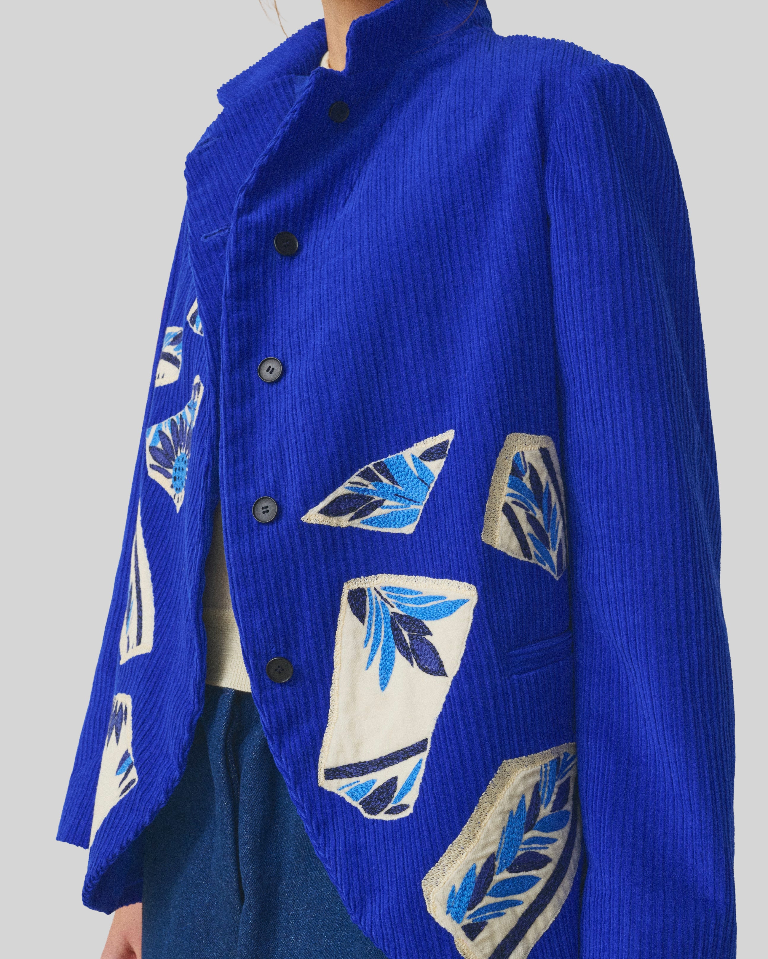 Broken Plate Jacket & Shirt by Mii Collection