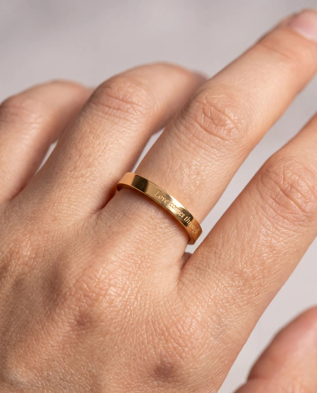 Love Comes Through Ring by Matter Matters