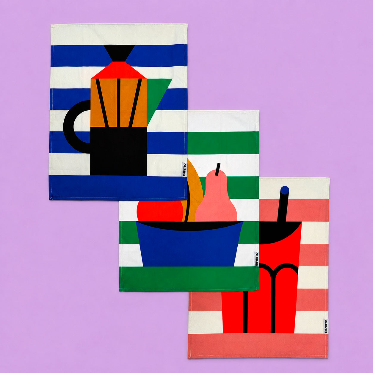 Tea Towels Trio