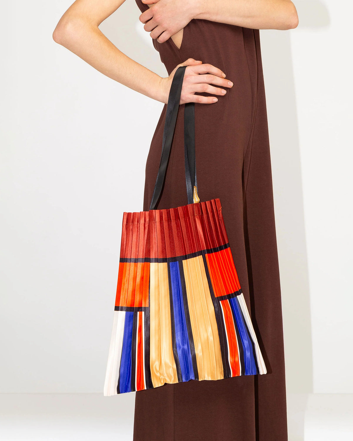 Satin Pleated Bags by Multitudes