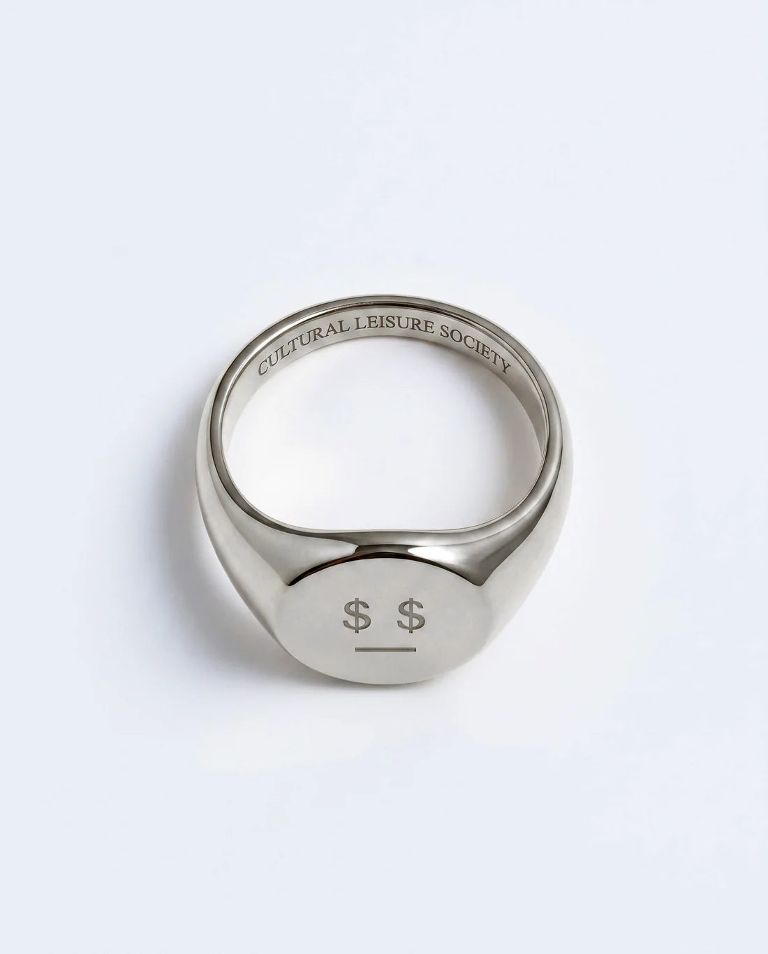 Money Talks Signet Ring by Matter Matters