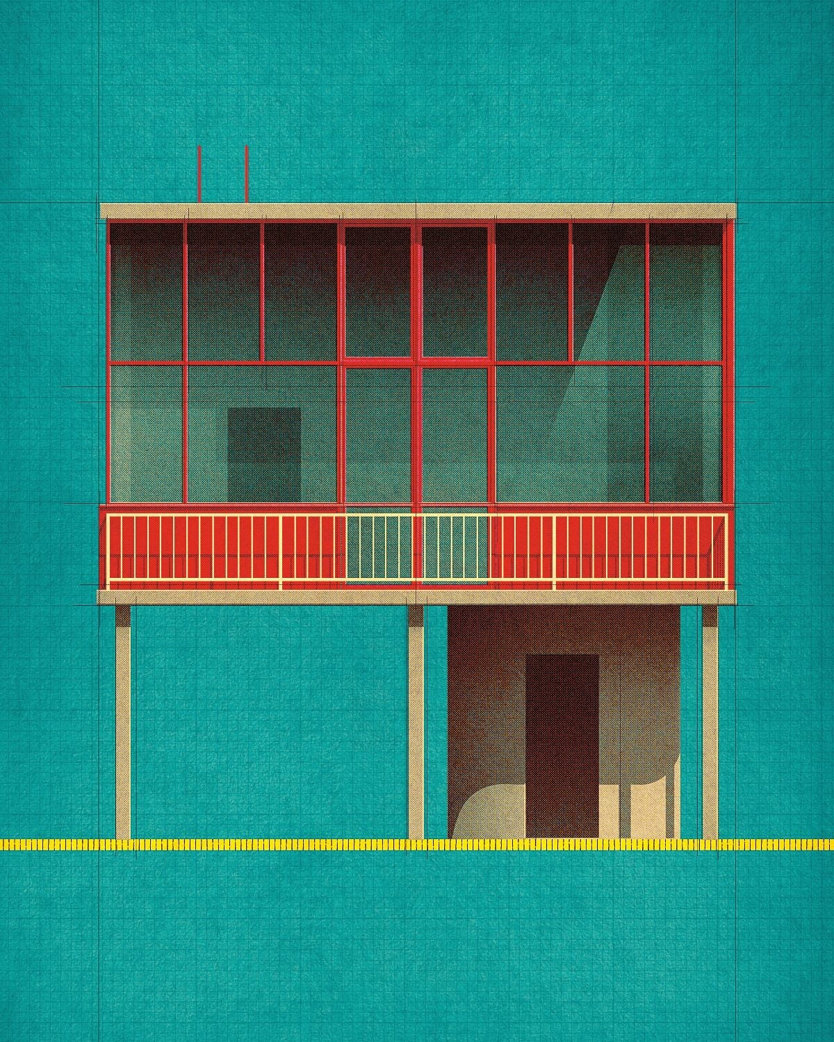 Boxes Print