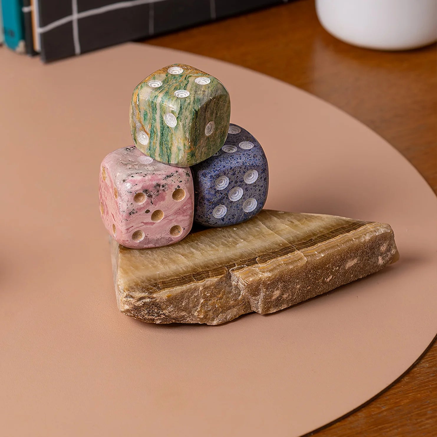 Giant Gemstone Dice by Dar Proyectos