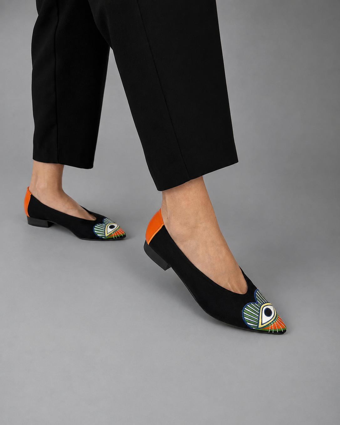 A Glance Ballerina Shoes by Angela Mallo - Momoc Shoes