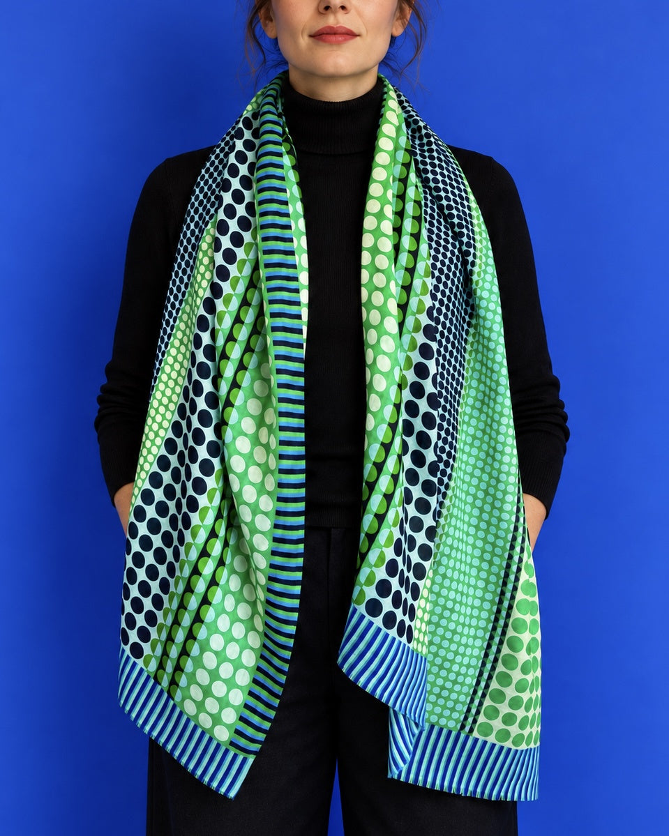Dot Superfine Scarf by Margo Selby
