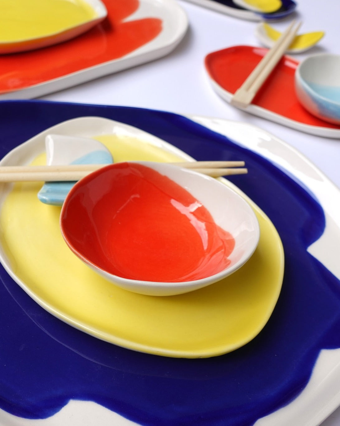 Sushi Set for 4 by Pottery and poetry