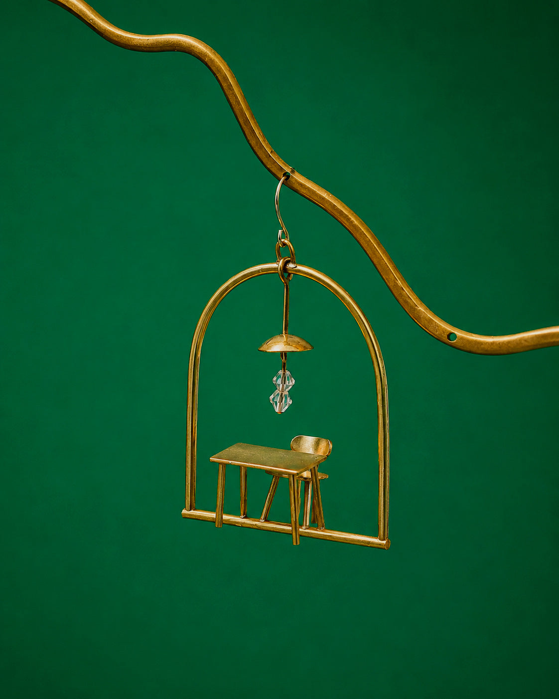 Dinner for One Earring by Fake Plastic Love