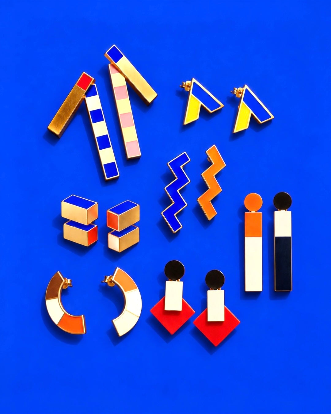 Flora’s Geometric Earrings by Matter Matters