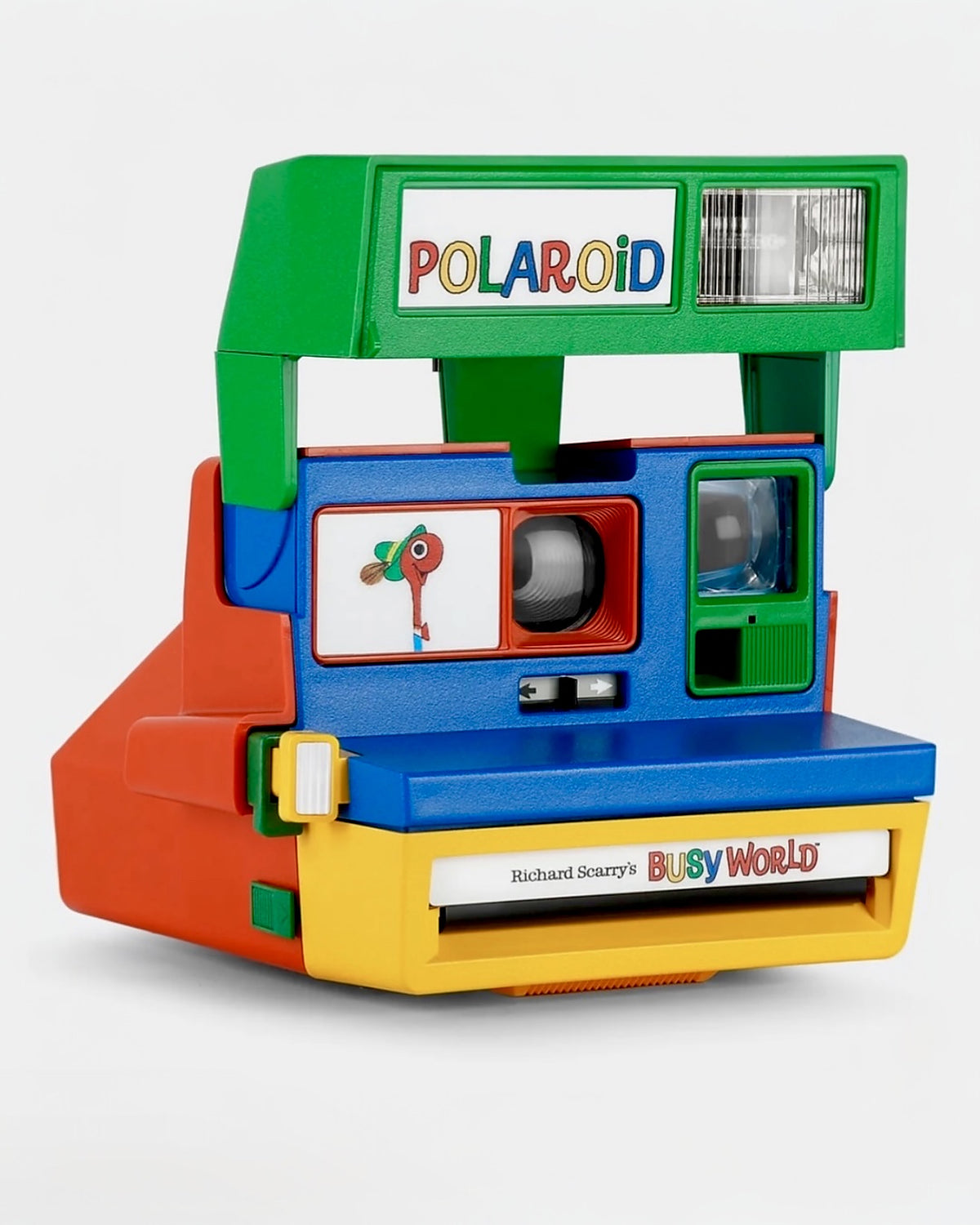 Busy World Polaroid Camera by Retrospekt