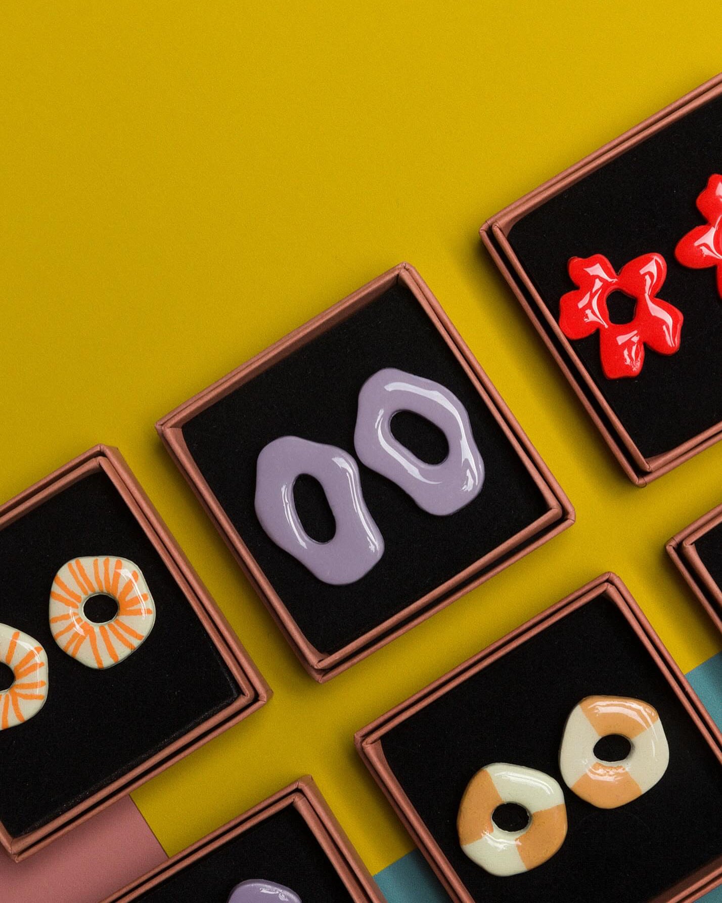 Clay Earrings by Depeapa