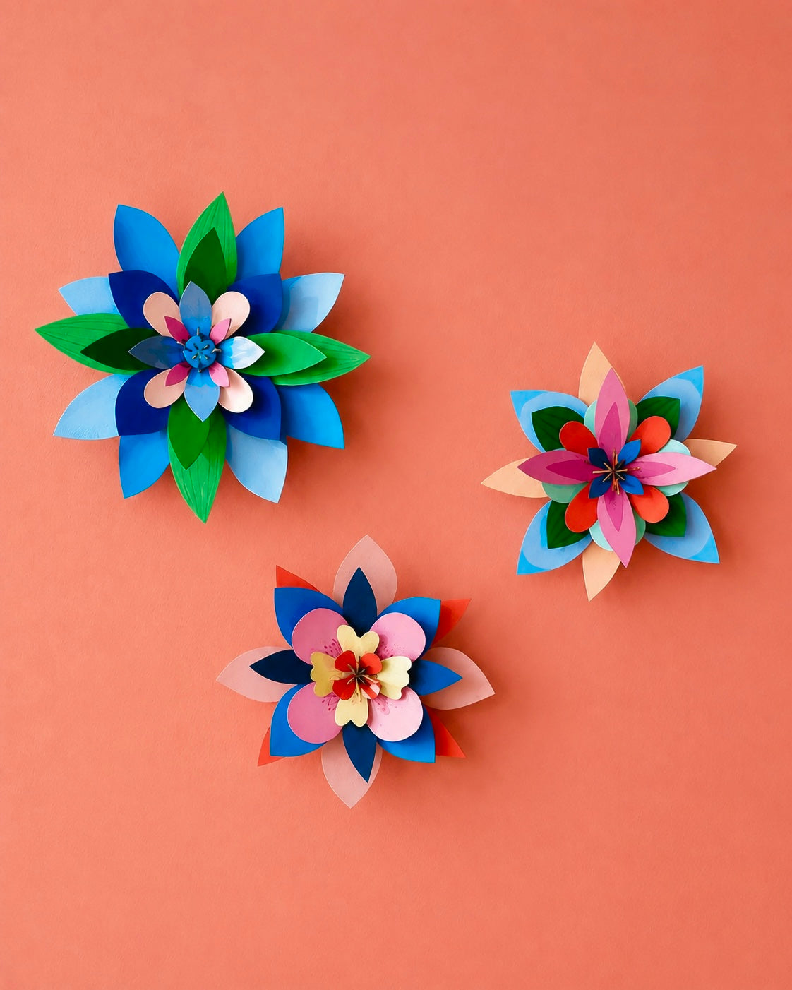 Paper Flower Cocktails