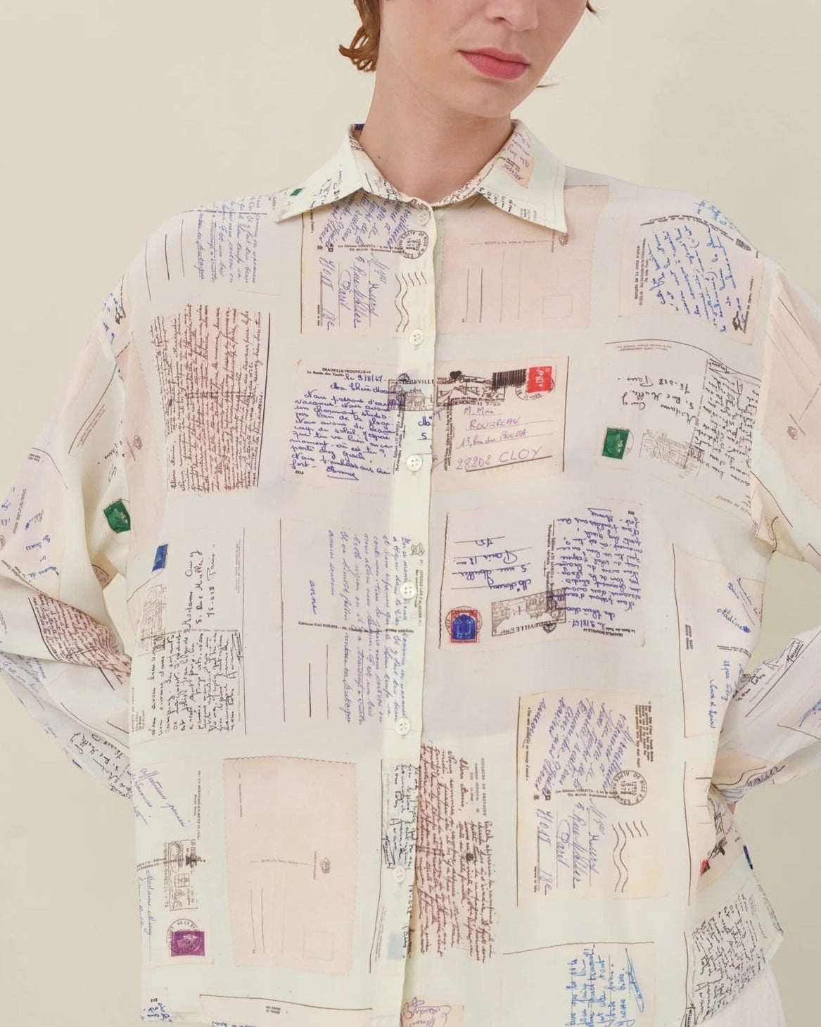 The Postcard Shirt by Mii Collection