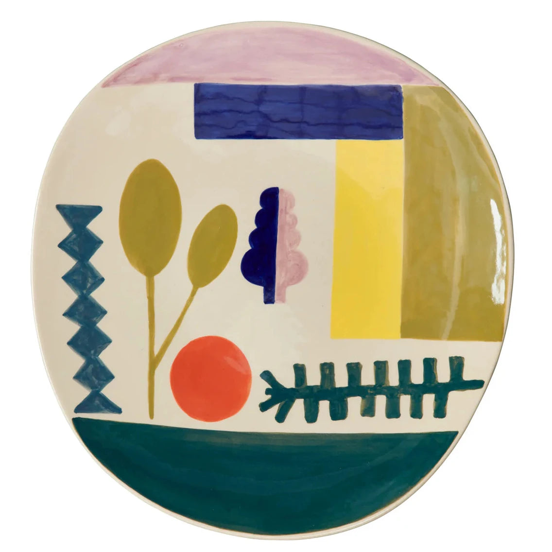 Flora Serving Platters by Donna Wilson