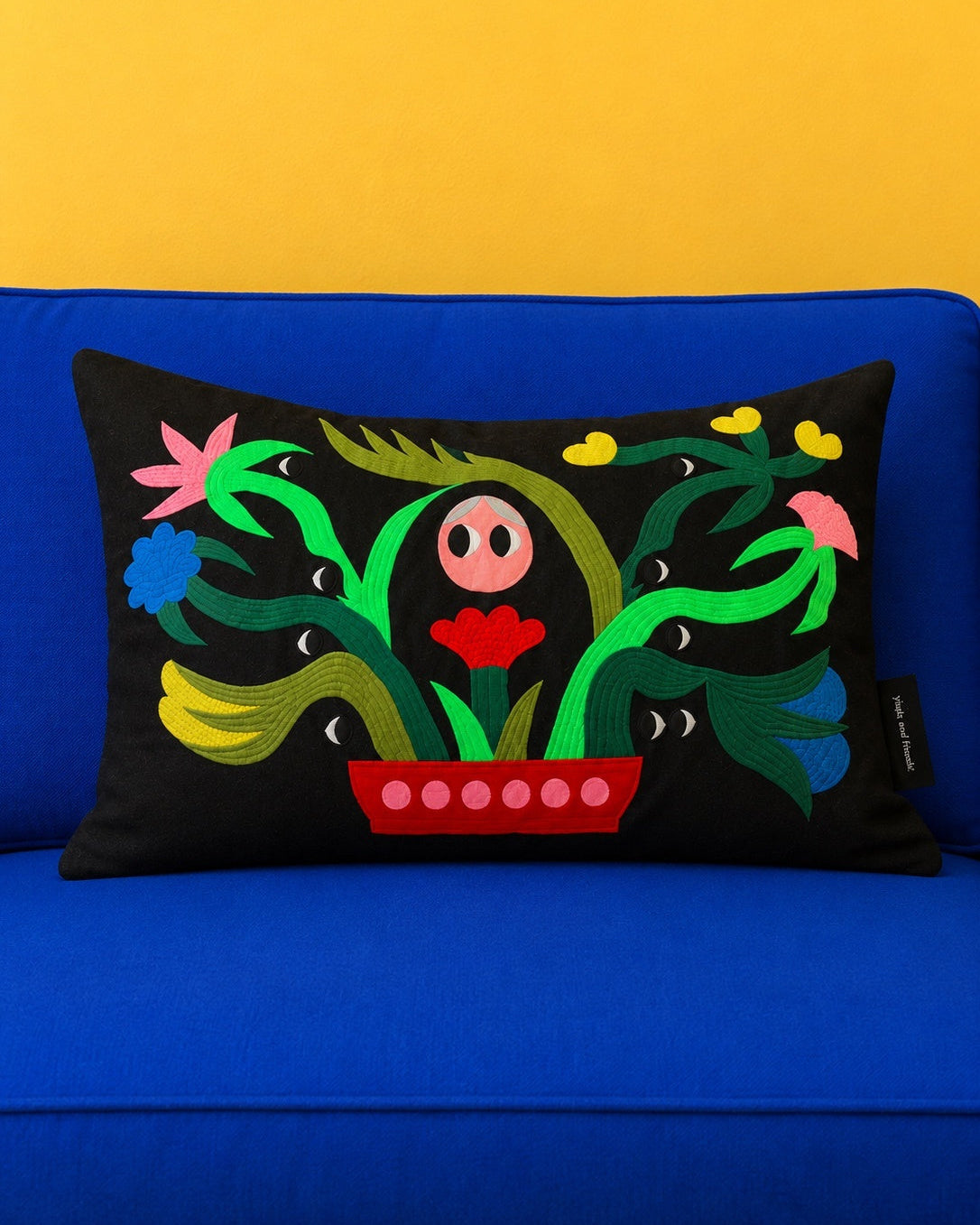 Yiayia Embroidered Pillowcase by Yiayia and Friends