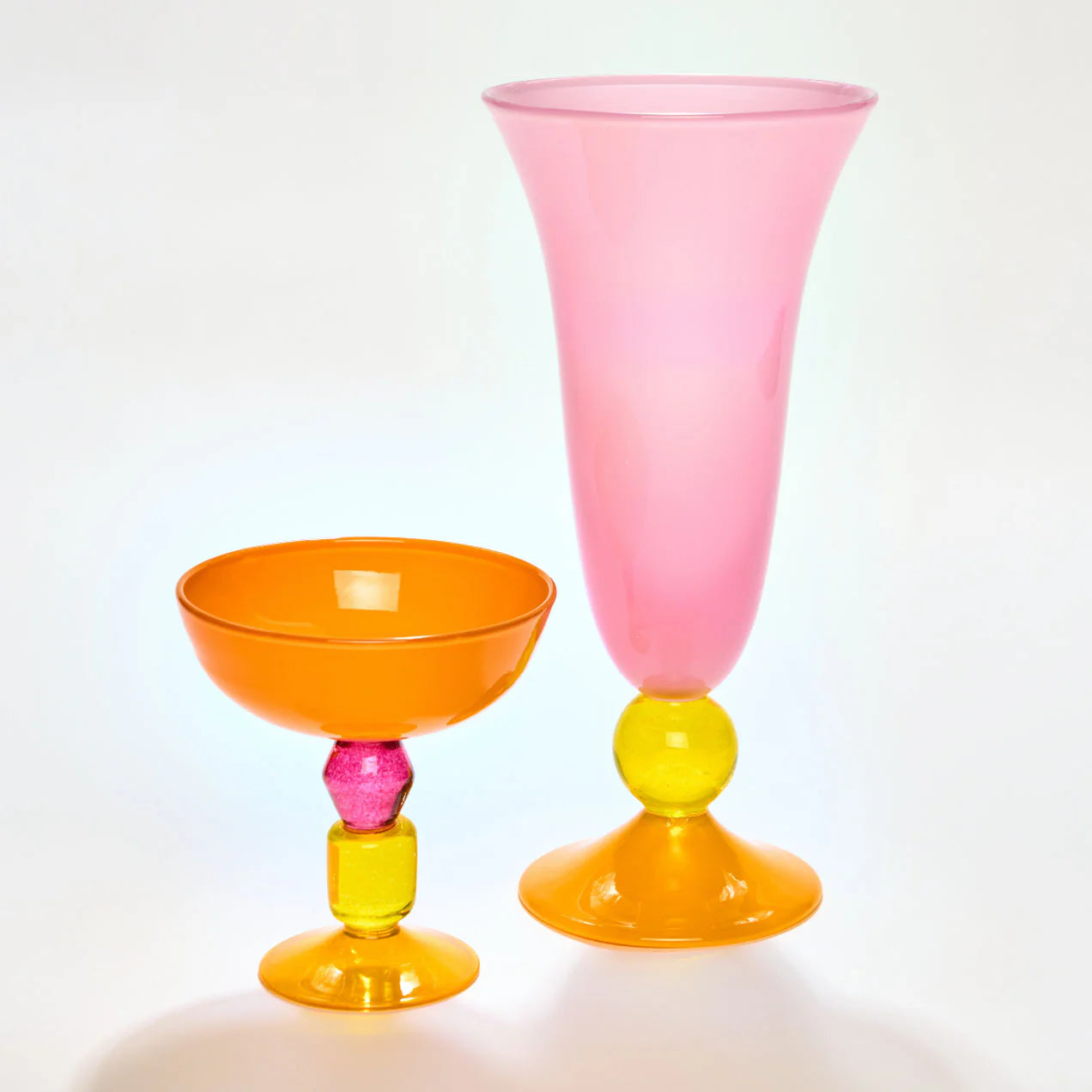 Handblown Ice Cream Coupe by Gather Glass