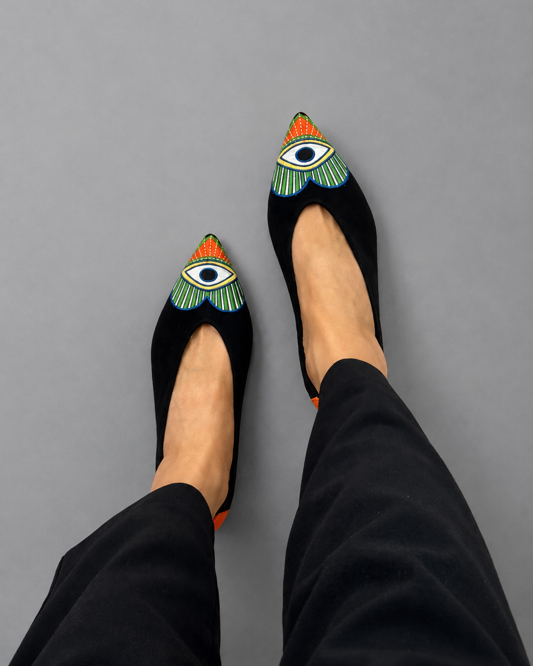 A Glance Ballerina Shoes by Angela Mallo - Momoc Shoes