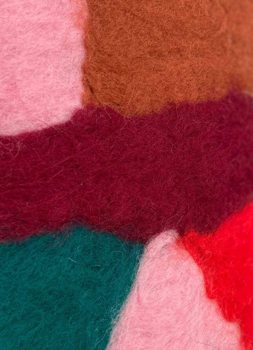 Forest House Wool Artwork by Any Way The Wind Blows