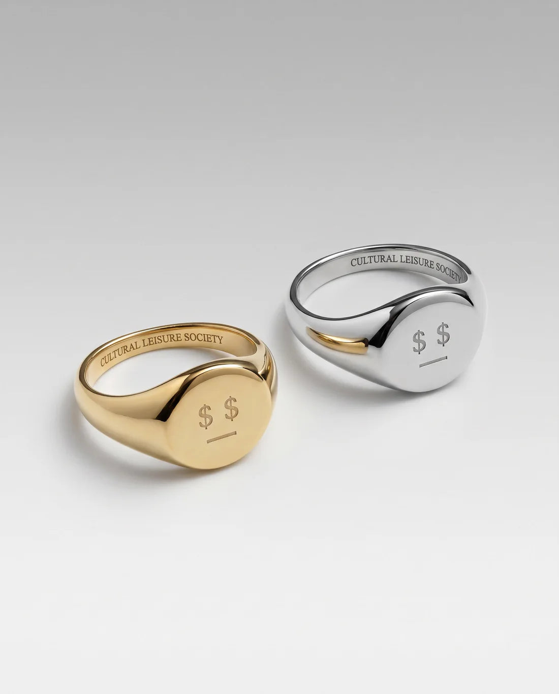 Money Talks Signet Ring by Matter Matters
